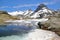 VANOISE, FRANCEÂ : Evettes cirque above the hamlet L`Ecot, Northern Alps